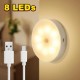 8 Led Usb Şarjlı Sensörlü Lamba