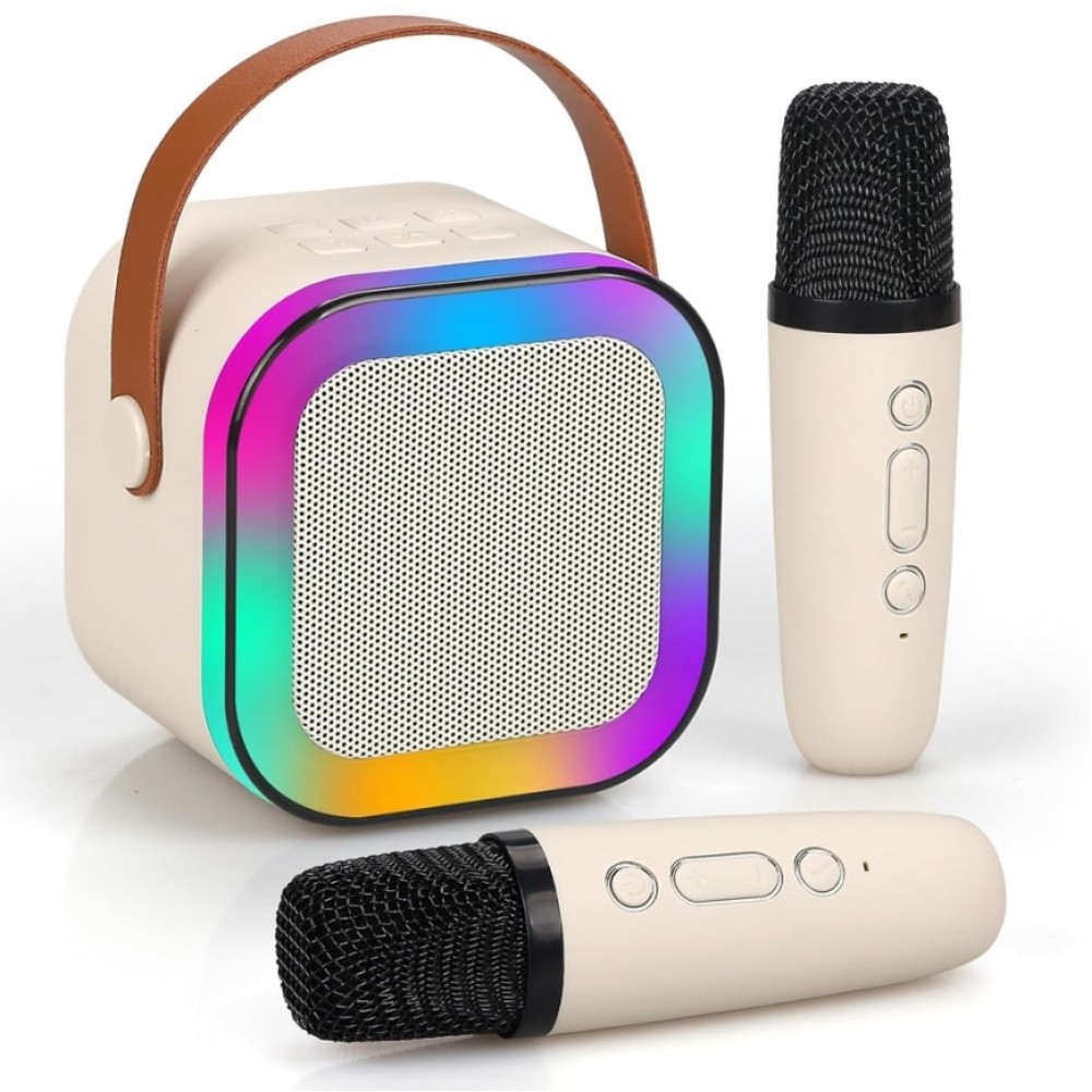 K12 Kablosuz Bluetooth Hoparlör Karaoke Mikrofon