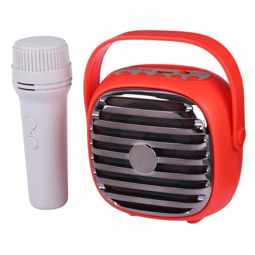 KTS-1943 Mini Taşınabilir Karaoke Mikrofonlu Bluetooth Hoparlör
