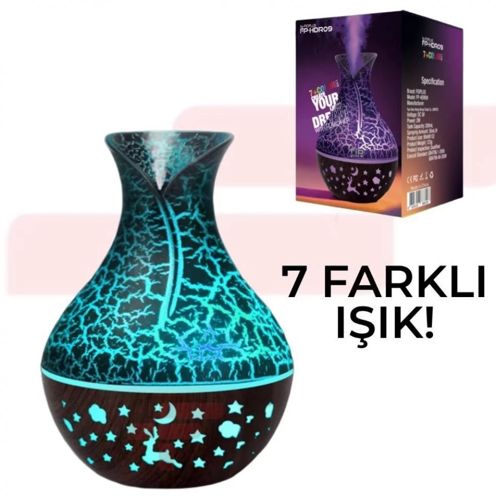 HDR09 Led Işıklı Hava Nemlendirici HDR09 Led Işıklı Hava Nemlendirici