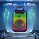 KTS-1553 8’’ RGB Işıklı Kumandalı Karaoke Bluetooth Hoparlör