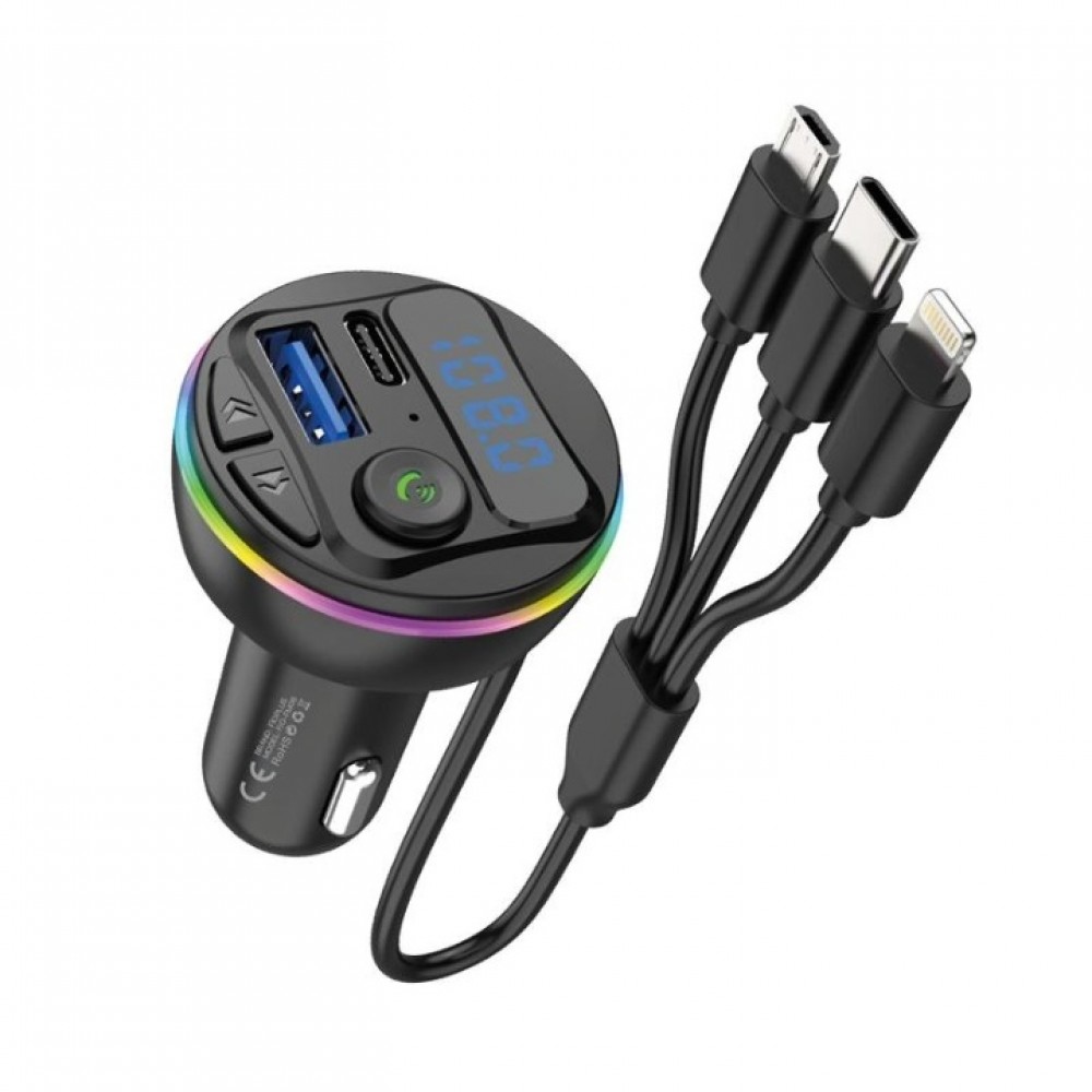 FIO-FM06 FM Transmitter 5 Cihaz Şarjlı FIO-FM06 FM Transmitter 5 Cihaz Şarjlı