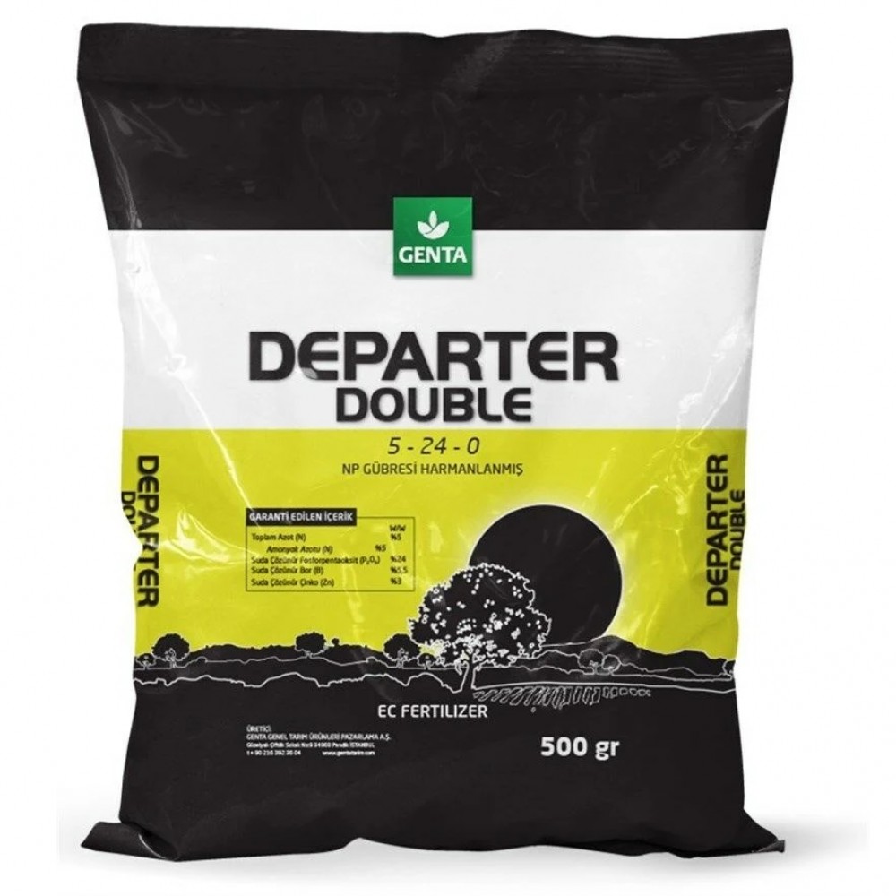 Departer Double NP Gübresi Harmanlanmış 500gr Departer Double NP Gübresi Harmanlanmış 500gr