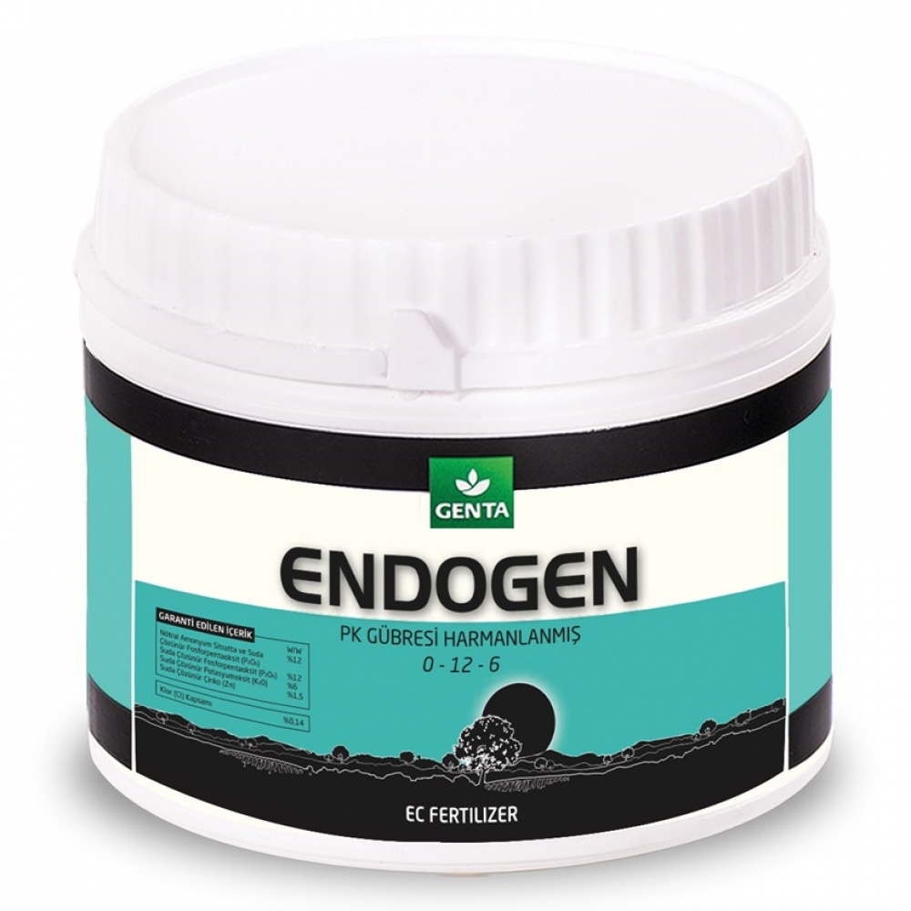 Endogen 0-12-6 PK Gübre Harmanlanmış 240Gr Endogen 0-12-6 PK Gübre Harmanlanmış 240Gr
