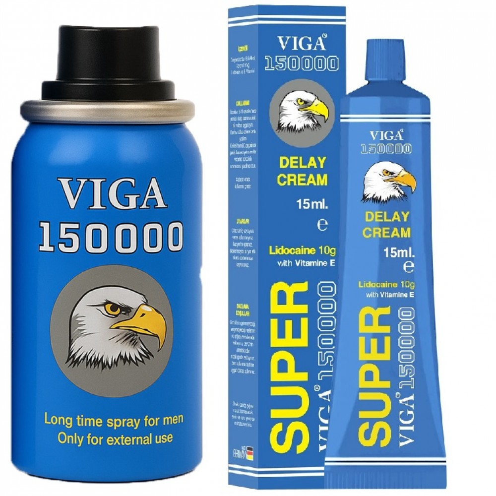 Viga 150000 Sprey ve Krem Set Viga 150000 Sprey ve Krem Set