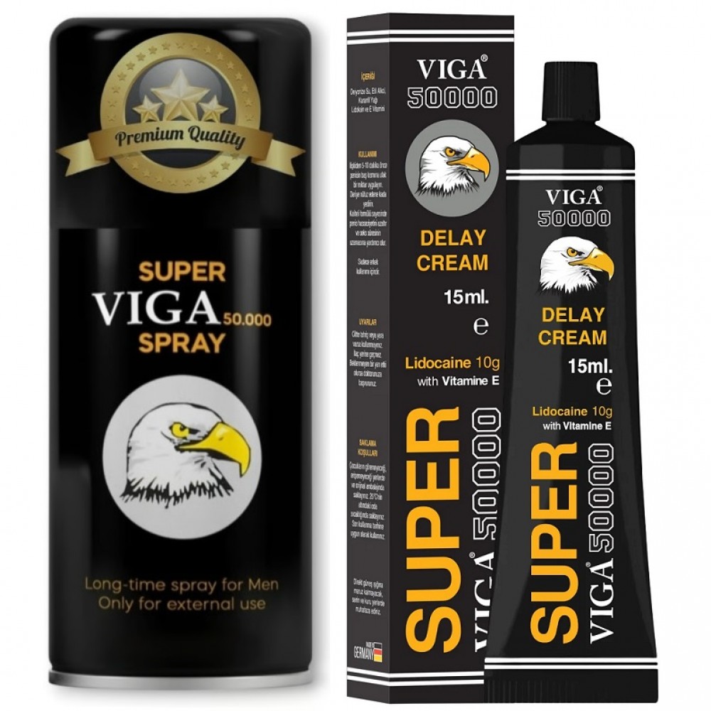 Viga 50000 Sprey ve Krem Set