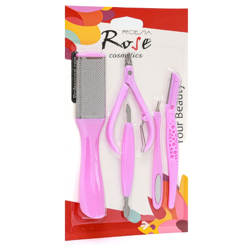 Rose 5’li Profesyonel Manikür & Pedikür Seti Rose 5’li Profesyonel Manikür & Pedikür Seti