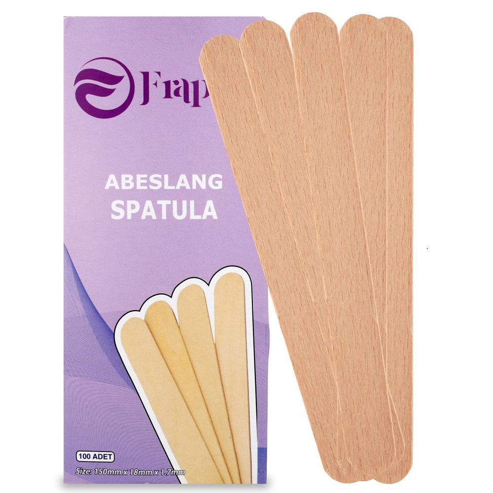 Frapan 100'lü Paket Ağda Spatulası Frapan 100'lü Paket Ağda Spatulası