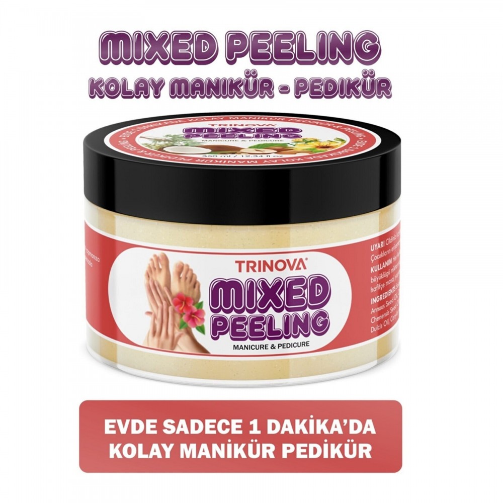 Trinova Kolay Manikür&Pedikür Peeling 350 ml Mixed