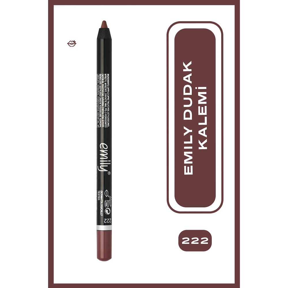 Emily Long Lasting Lip Pencil Dudak Kalemi 222