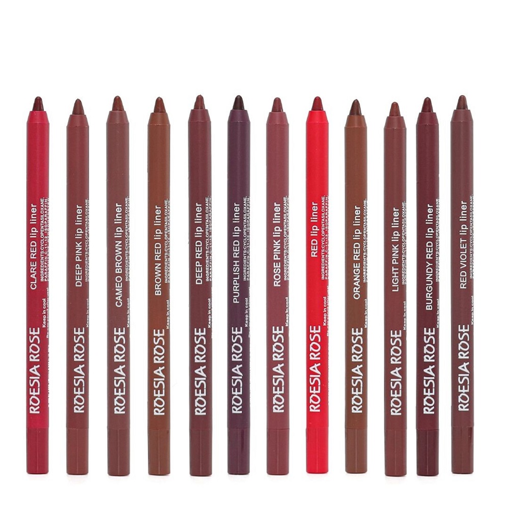 Rose Color Pop Lipliner Dudak Kalemi 12'li Rose Color Pop Lipliner Dudak Kalemi 12'li