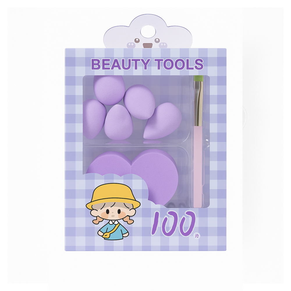 Rose 7 Parça Sünger ve Fırça Seti Rose 7 Parça Sünger ve Fırça Seti