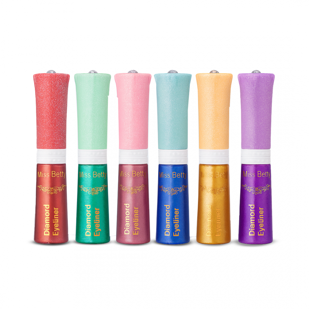 Miss Betty Renkli Likit Eyeliner Seti - 6 Adet Miss Betty Renkli Likit Eyeliner Seti - 6 Adet