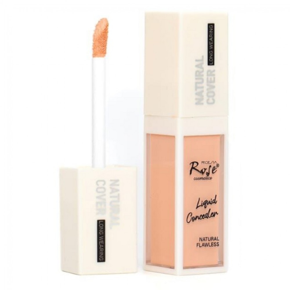 Natural Cover Liquid Concealer Fırçalı Kapatıcı No:02 Natural Cover Liquid Concealer Fırçalı Kapatıcı No:02