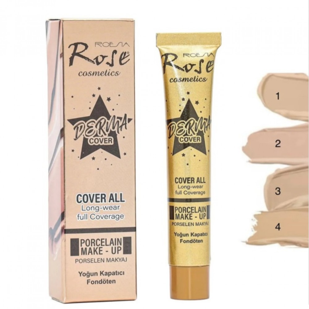 Rose Yoğun Kapatıcı Porselen Fondöten No:03 Rose Yoğun Kapatıcı Porselen Fondöten No:03