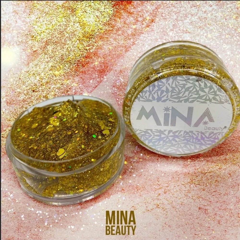 Mina Beauty Yüz ve Vücut Jel Glitter