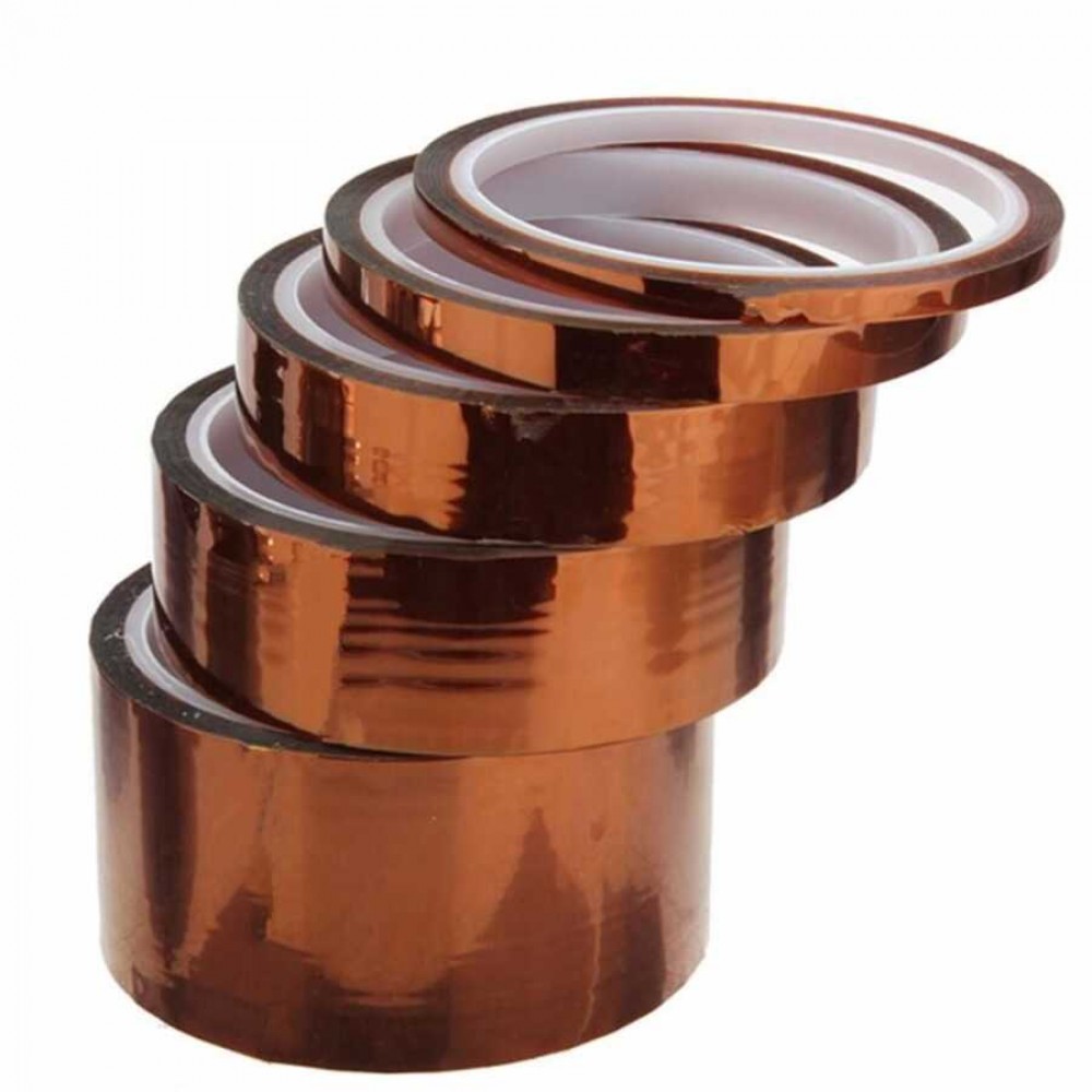 Kapton Tape Yanmaz Bant 40mm 30 Metre Kapton Tape Yanmaz Bant 40mm 30 Metre