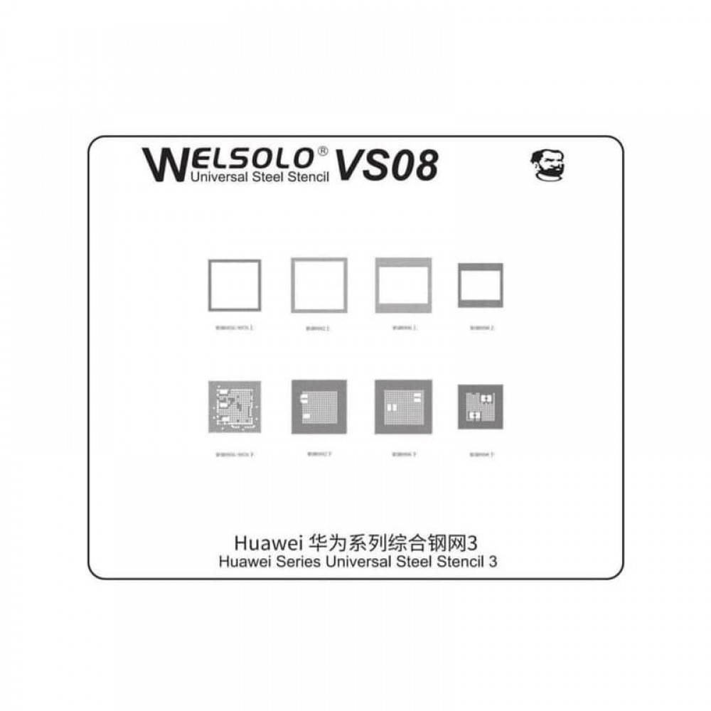 Welsolo VS08 Huawei 3 Serisi Entegre Kalıbı