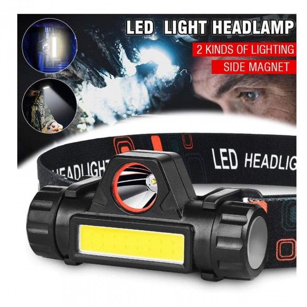 Kafa Feneri Şarjlı Mıknatıslı Lityum Lion Pilli 1200 Lümen Cob Led Kafa Feneri Şarjlı Mıknatıslı Lityum Lion Pilli 1200 Lümen Cob Led