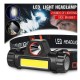 Kafa Feneri Şarjlı Mıknatıslı Lityum Lion Pilli 1200 Lümen Cob Led Kafa Feneri Şarjlı Mıknatıslı Lityum Lion Pilli 1200 Lümen Cob Led