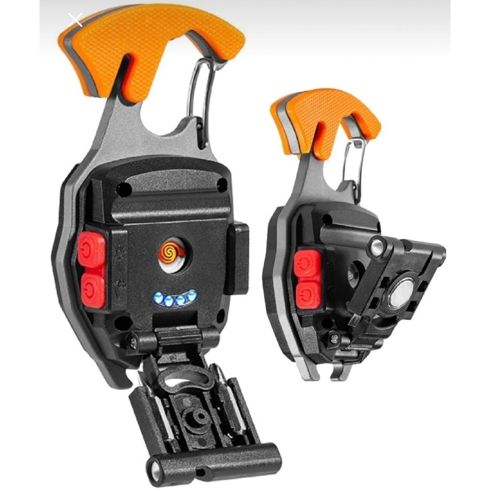 Pro Robocop Çok Fonksiyonlu Kamp Feneri Anahtarlık Çakmak Cam Kırıcı Pro Robocop Çok Fonksiyonlu Kamp Feneri Anahtarlık Çakmak Cam Kırıcı
