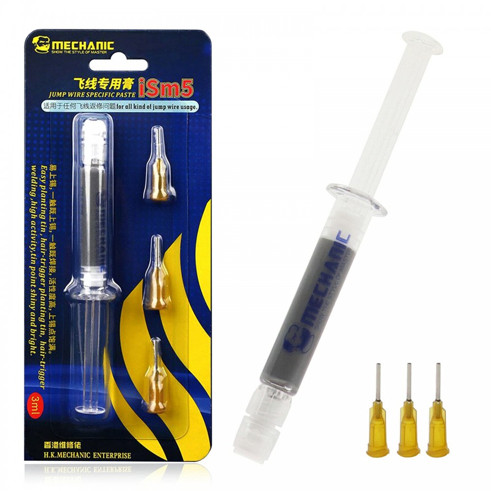 Mechanic İsm5 3ml 183 Derece Şırınga Krem Lehim Mechanic İsm5 3ml 183 Derece Şırınga Krem Lehim