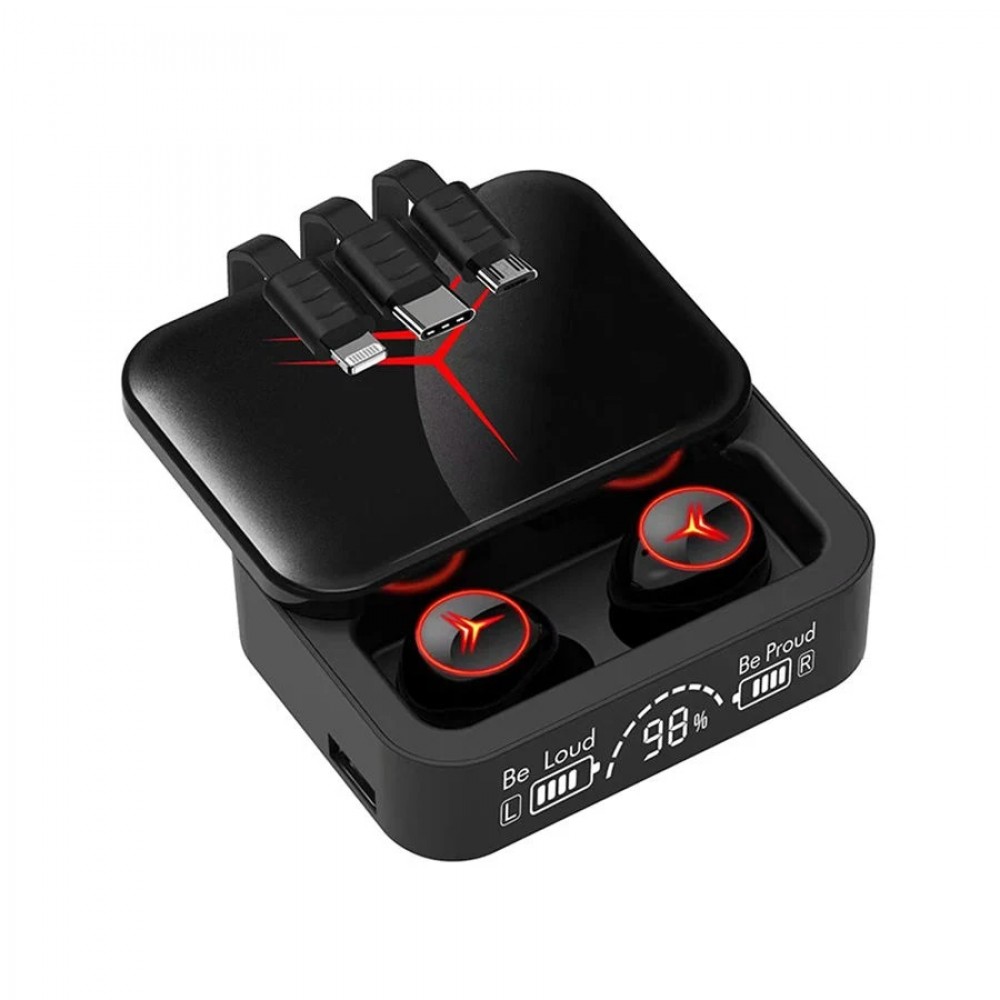 Tws M88 Plus Powerbank Kutulu Dijital Göstergeli Bluetooth Kulaklık