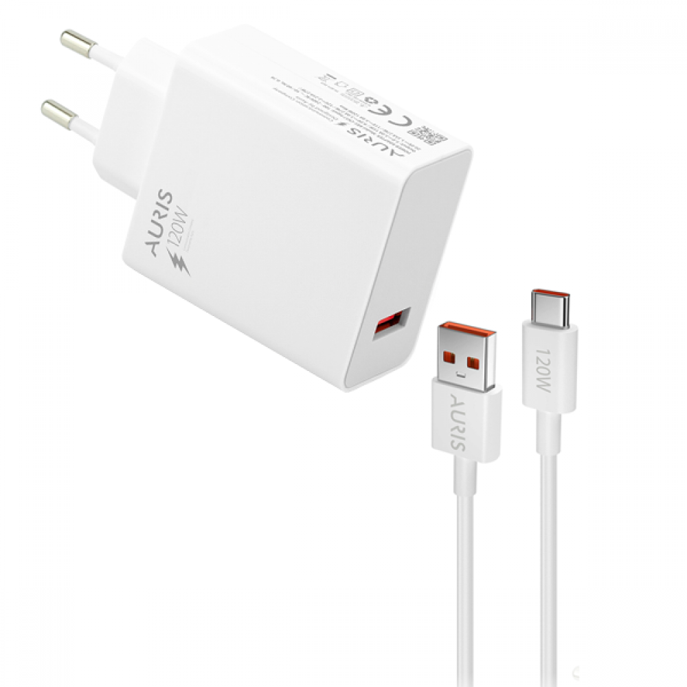 Auris CH37 120 Watt Type-C Ultra Hızlı Saliseli Şarj Aleti Auris CH37 120 Watt Type-C Ultra Hızlı Saliseli Şarj Aleti
