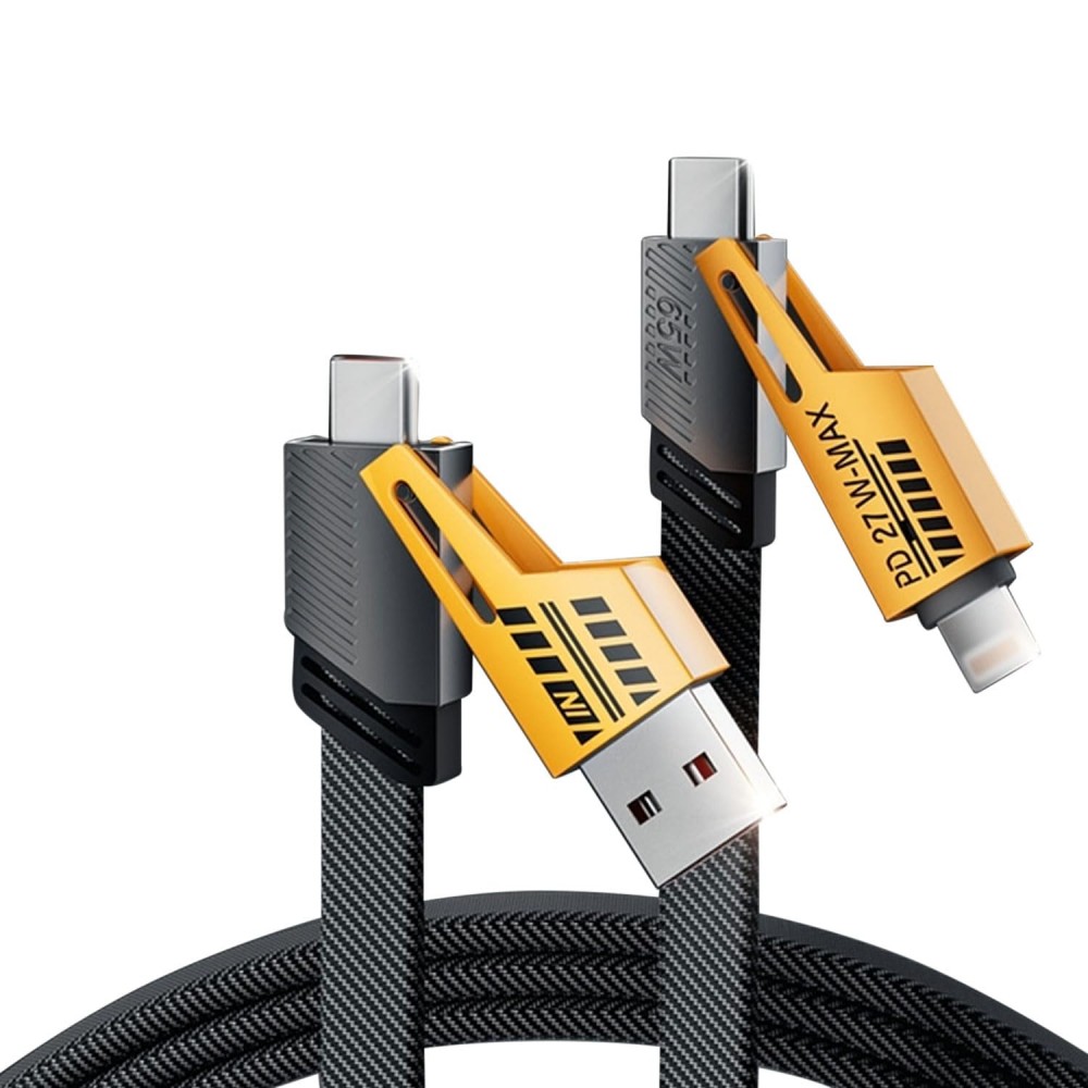 Fioplus FP-98 120w 4in1 Fast Şarj ve Data Kablosu Fioplus FP-98 120w 4in1 Fast Şarj ve Data Kablosu