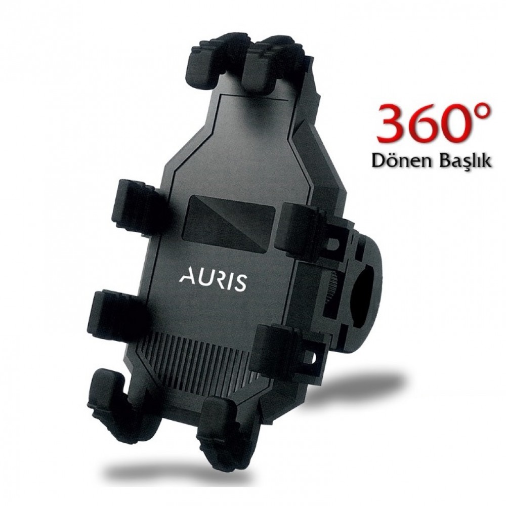 Auris H110 Bisiklet ve Motosiklet Uyumlu Telefon Tutucu Auris H110 Bisiklet ve Motosiklet Uyumlu Telefon Tutucu