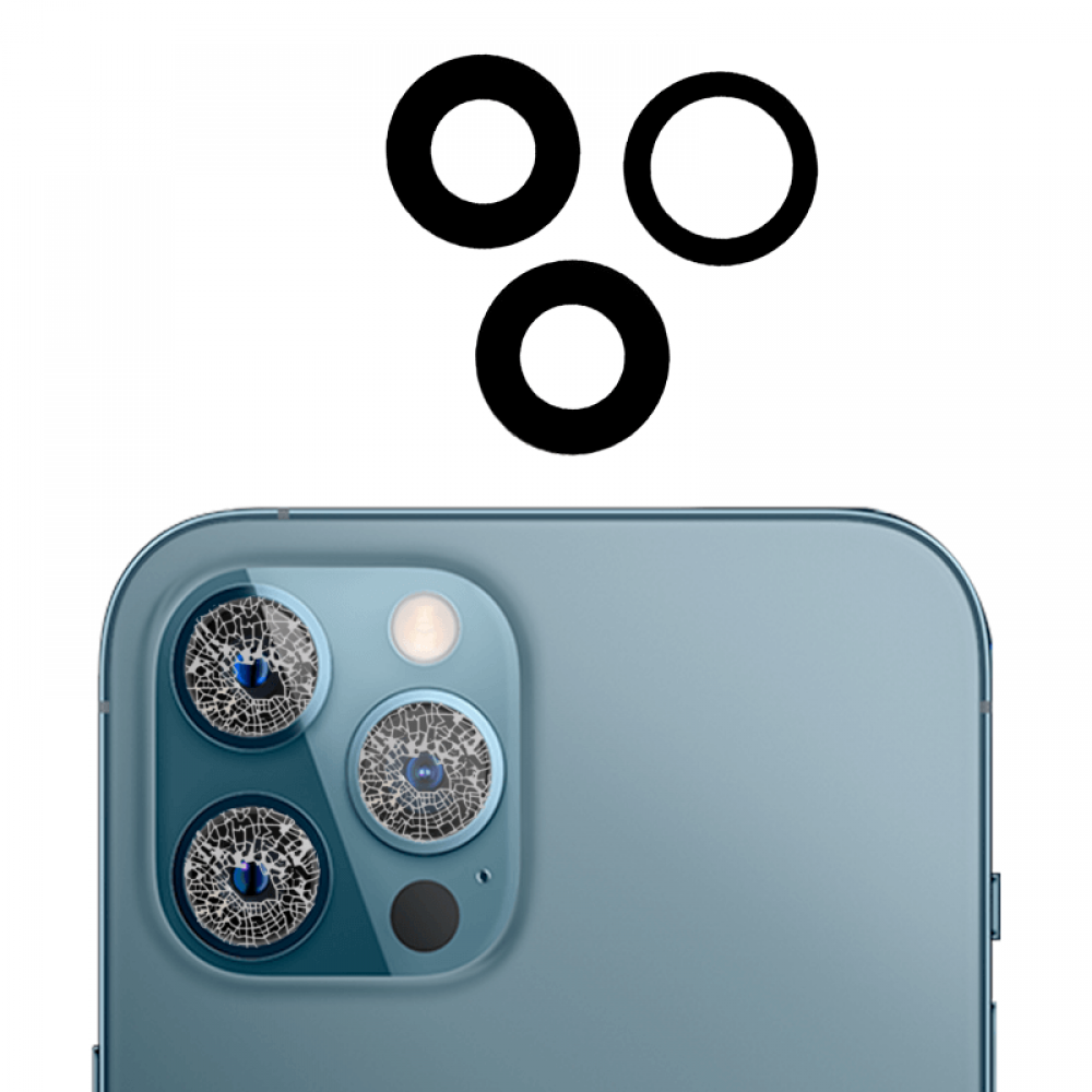 iPhone 12 Pro Max Kamera Camı Lens